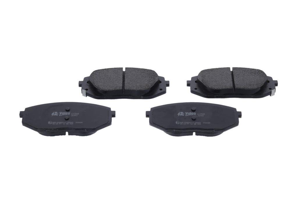 Jeu de 4 plaquettes de frein VALEO ref. 610548